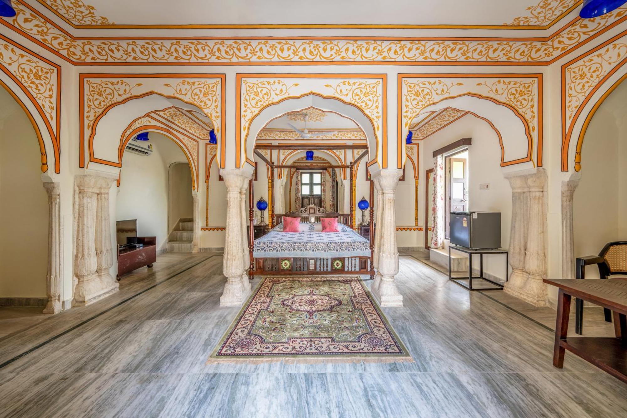 Dhulagarh Heritage Palace Hotel Near Jaipur Bānskhoh Exteriör bild
