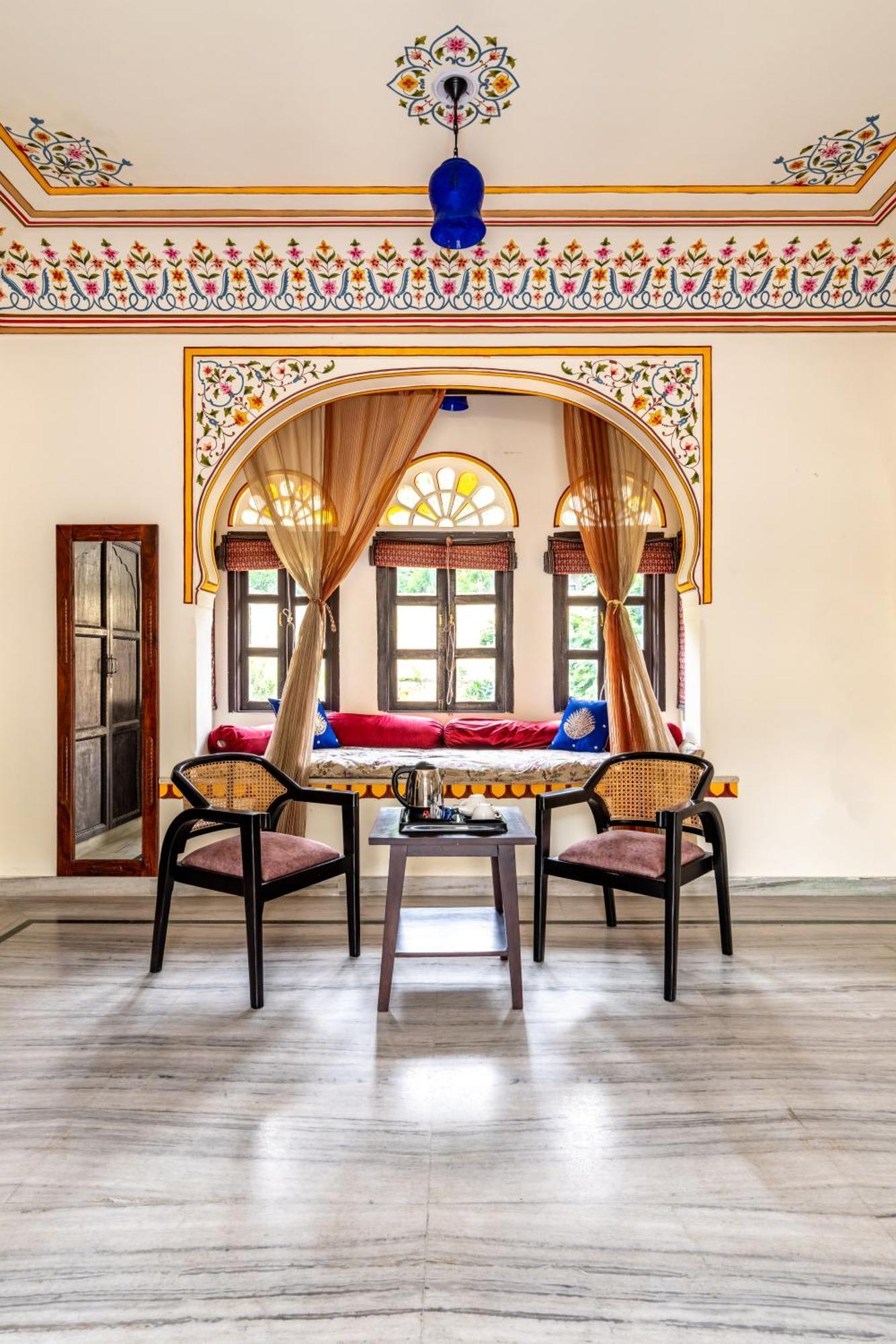 Dhulagarh Heritage Palace Hotel Near Jaipur Bānskhoh Exteriör bild
