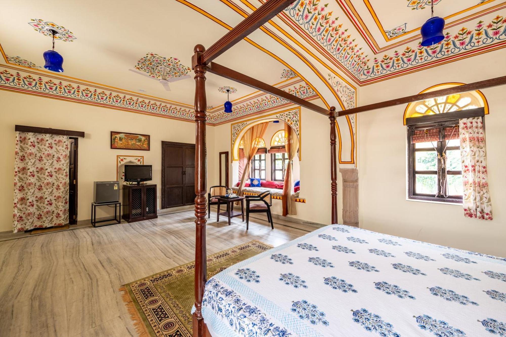 Dhulagarh Heritage Palace Hotel Near Jaipur Bānskhoh Exteriör bild